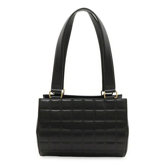 Chanel Choco Bar Lambskin Shoulder Bag