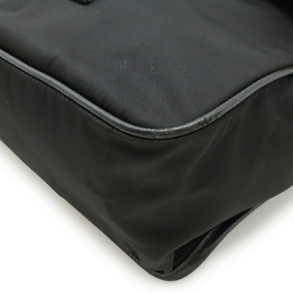 Prada Nylon Leather Messenger Bag