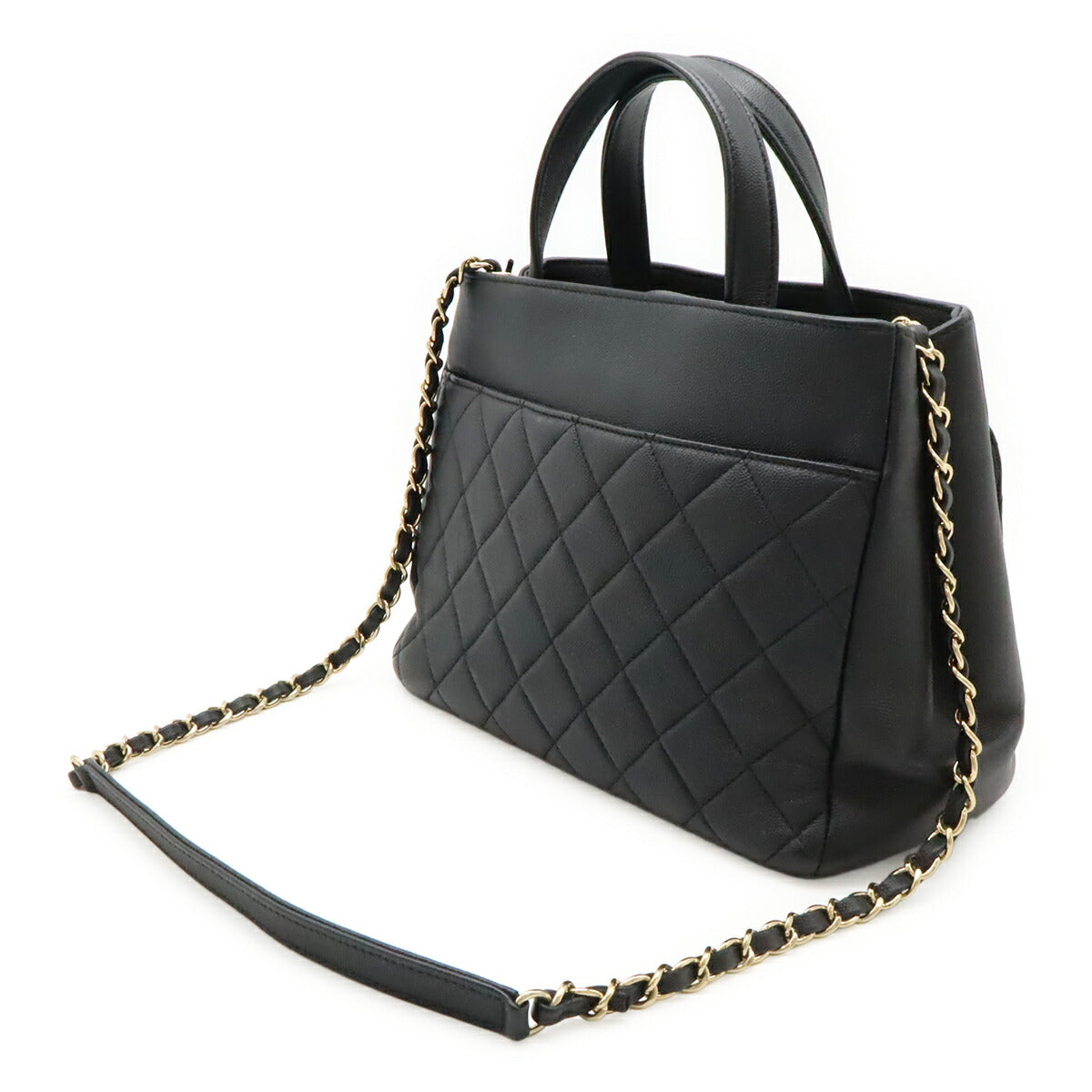 Chanel A93750 Caviar 2way Bag