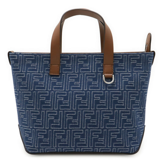 Fendi FF Shopping Bag FF Jacquard Handbag
