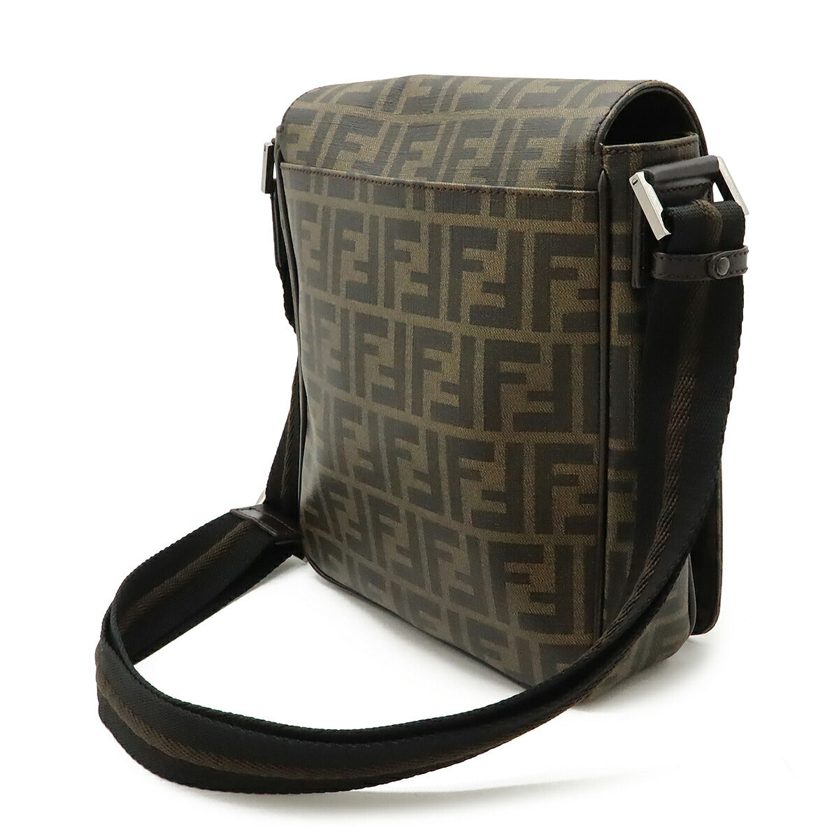 Fendi Rampo Leather 2way Shoulder Bag