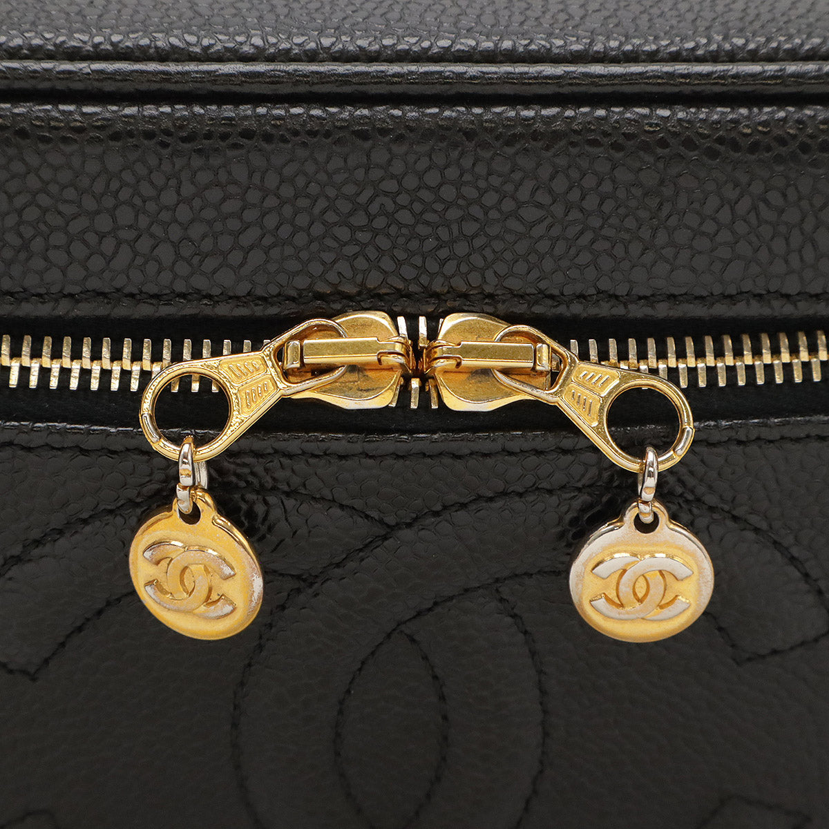 Chanel Coco Caviar Skin Vanity Bag