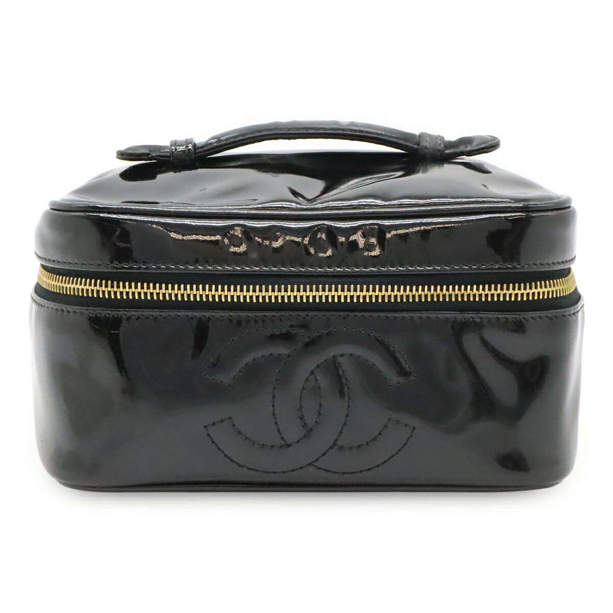 Chanel Coco Patent Leather Vanity Bag