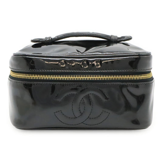 Chanel Coco Patent Leather Vanity Bag