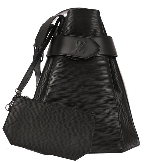 Louis Vuitton 1996 Black Epi Sac Depaule GM Shoulder Bag M80155