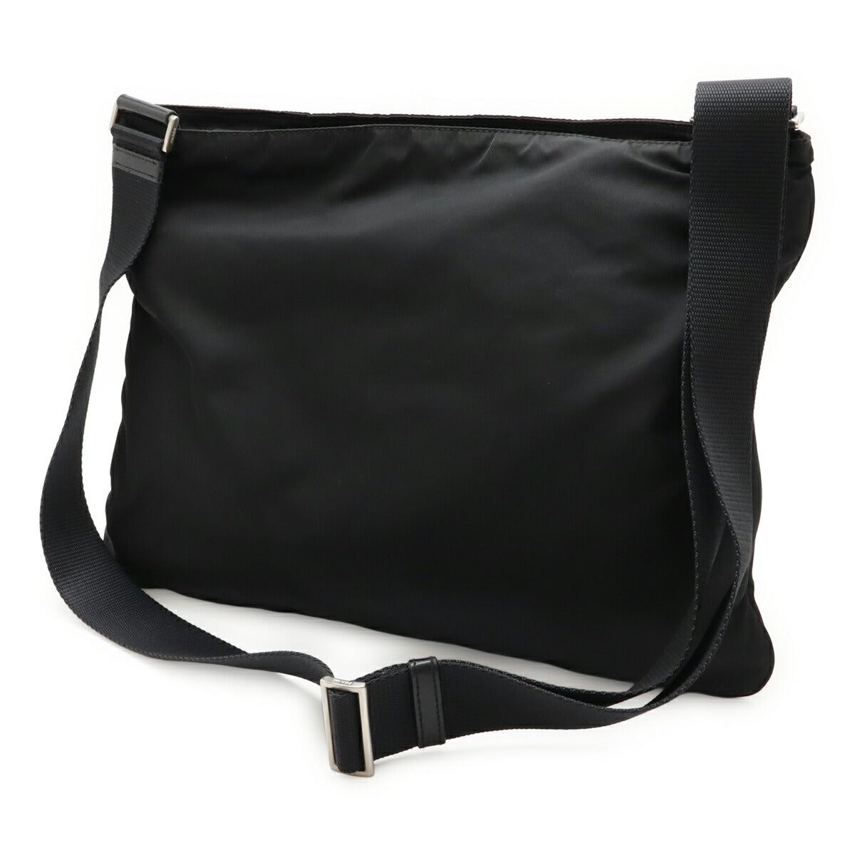 Prada Nylon Leather Shoulder Bag