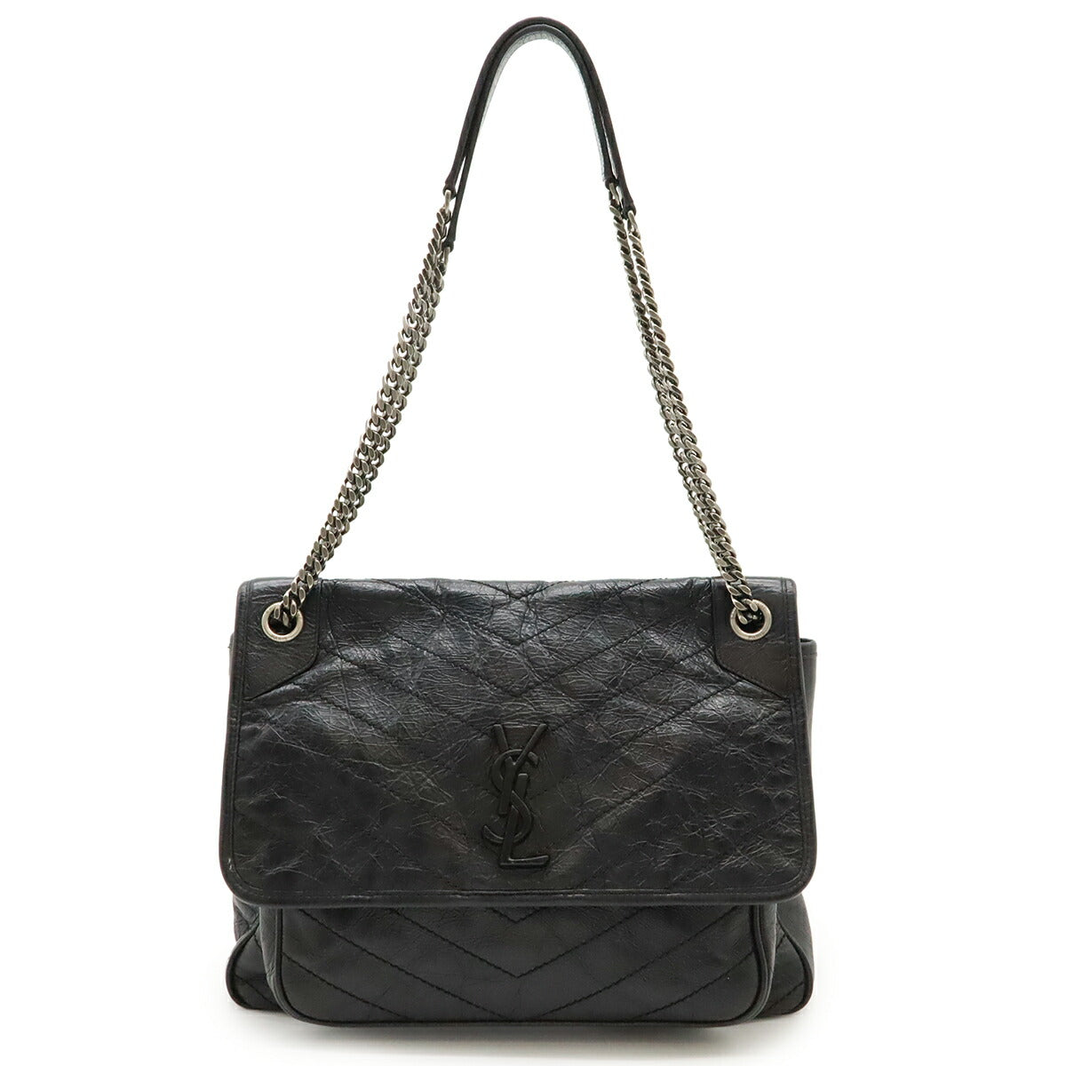 Saint Laurent Paris Niki Leather Shoulder Bag