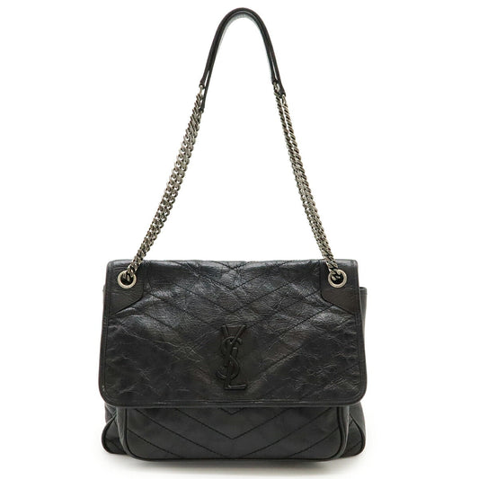 Saint Laurent Paris Niki Leather Shoulder Bag