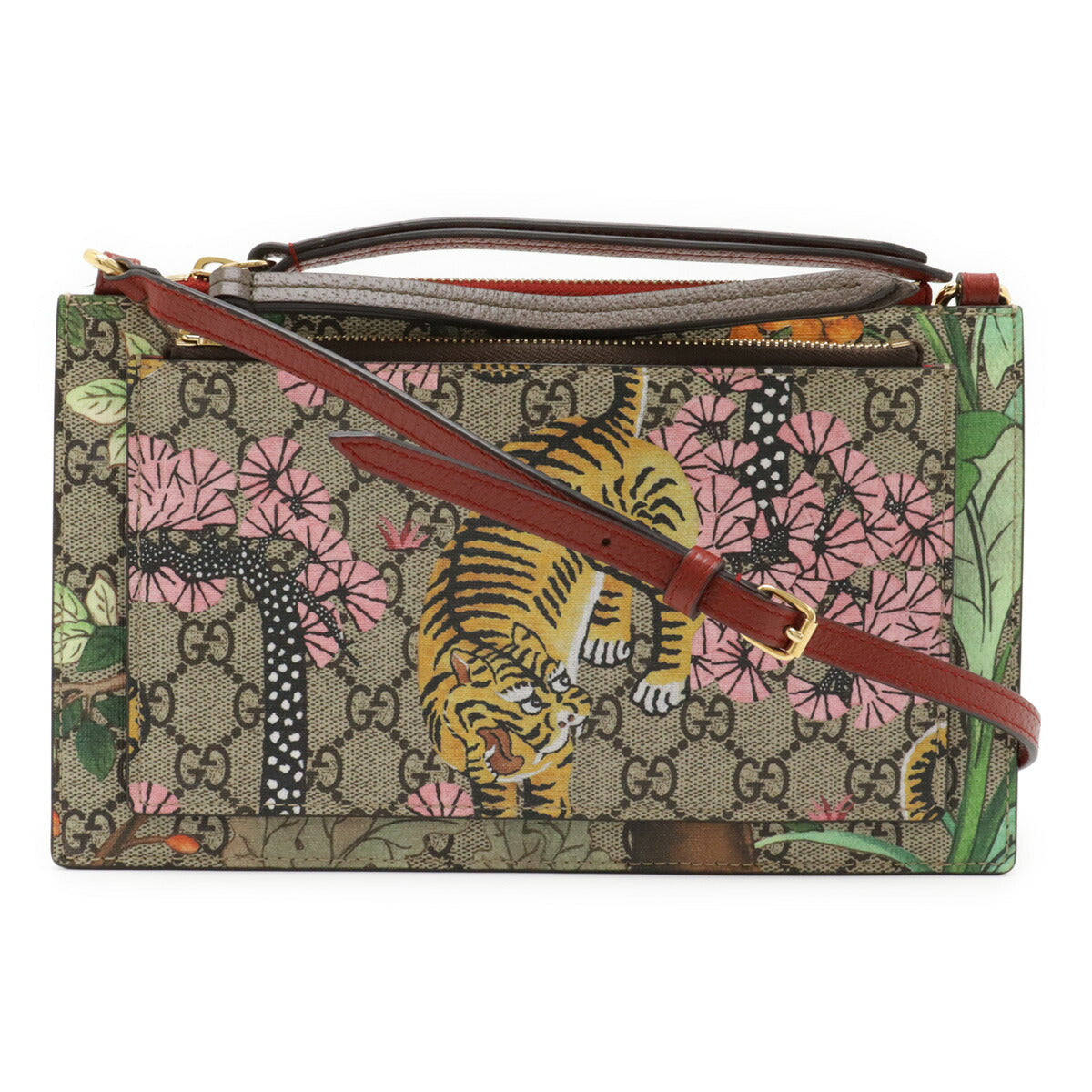 Gucci Bengal GG Supreme Shoulder Bag
