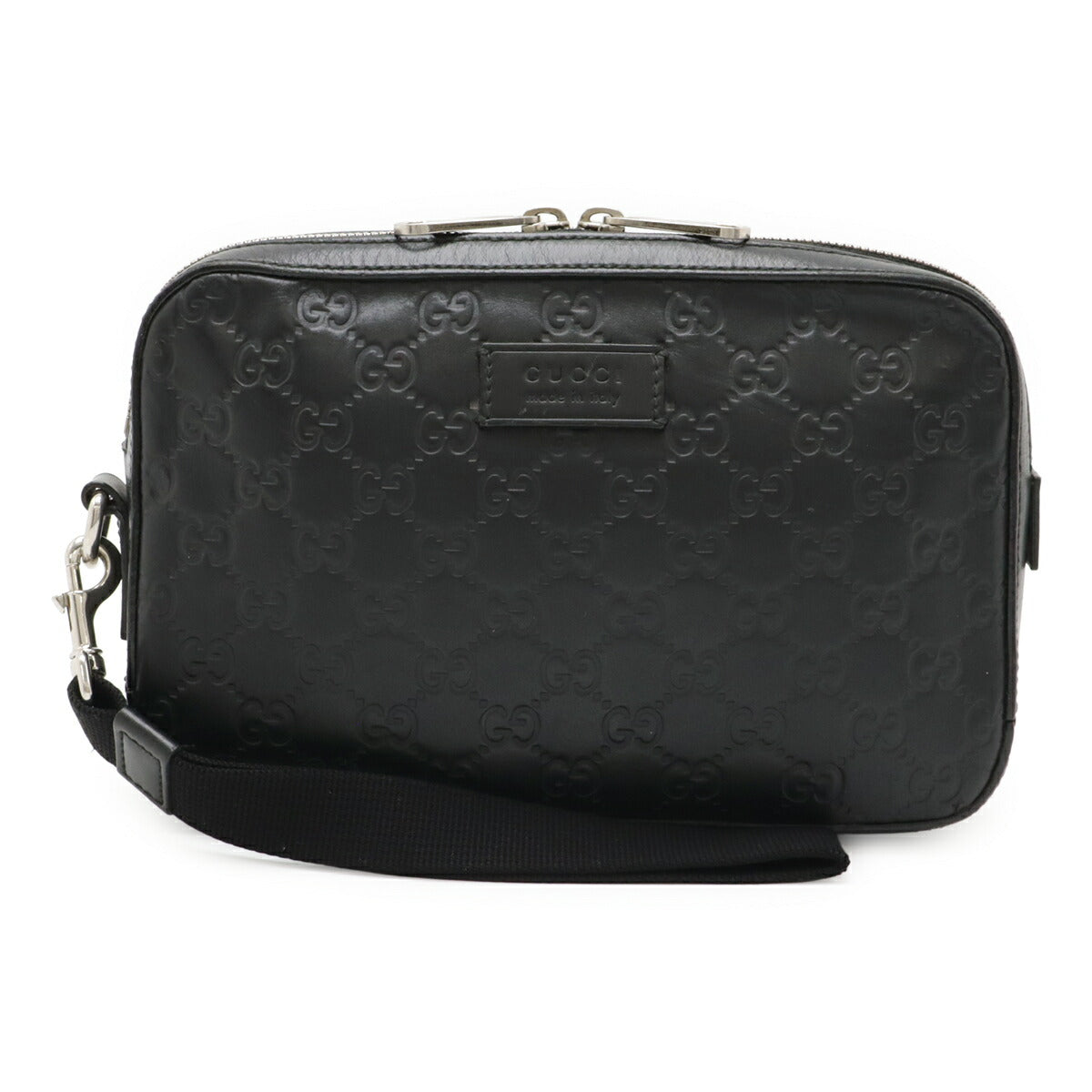 Gucci Guccissima Leather Clutch Bag
