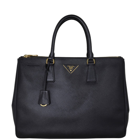 Prada Saffiano Lux Galleria Double Zip Tote Large