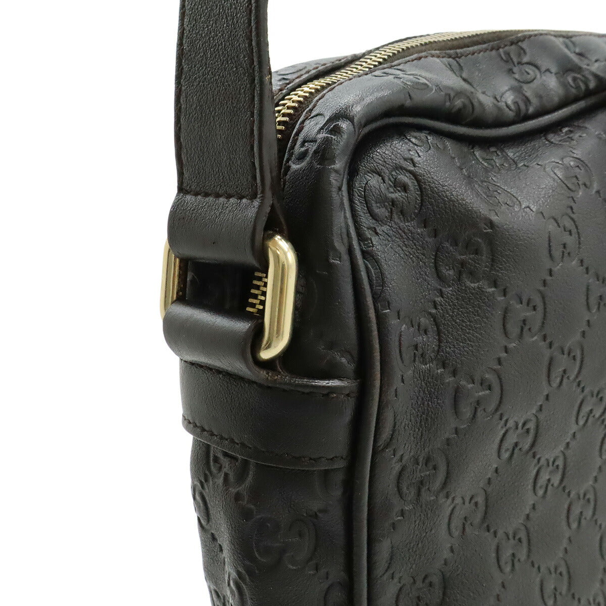 Gucci Guccissima Leather Shoulder Bag