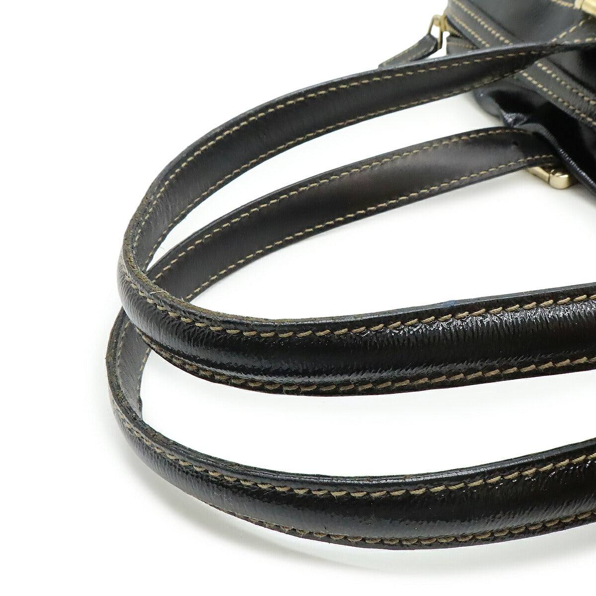 Gucci Interlocking G Coated Canvas Boston Bag