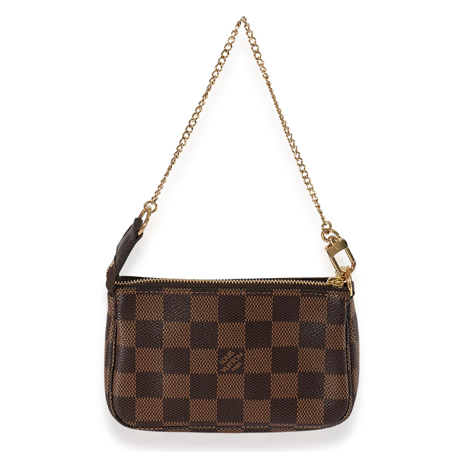 Designer Women's Crossbody Bag | Louis Vuitton Damier Ebene Mini Pochette Accessories