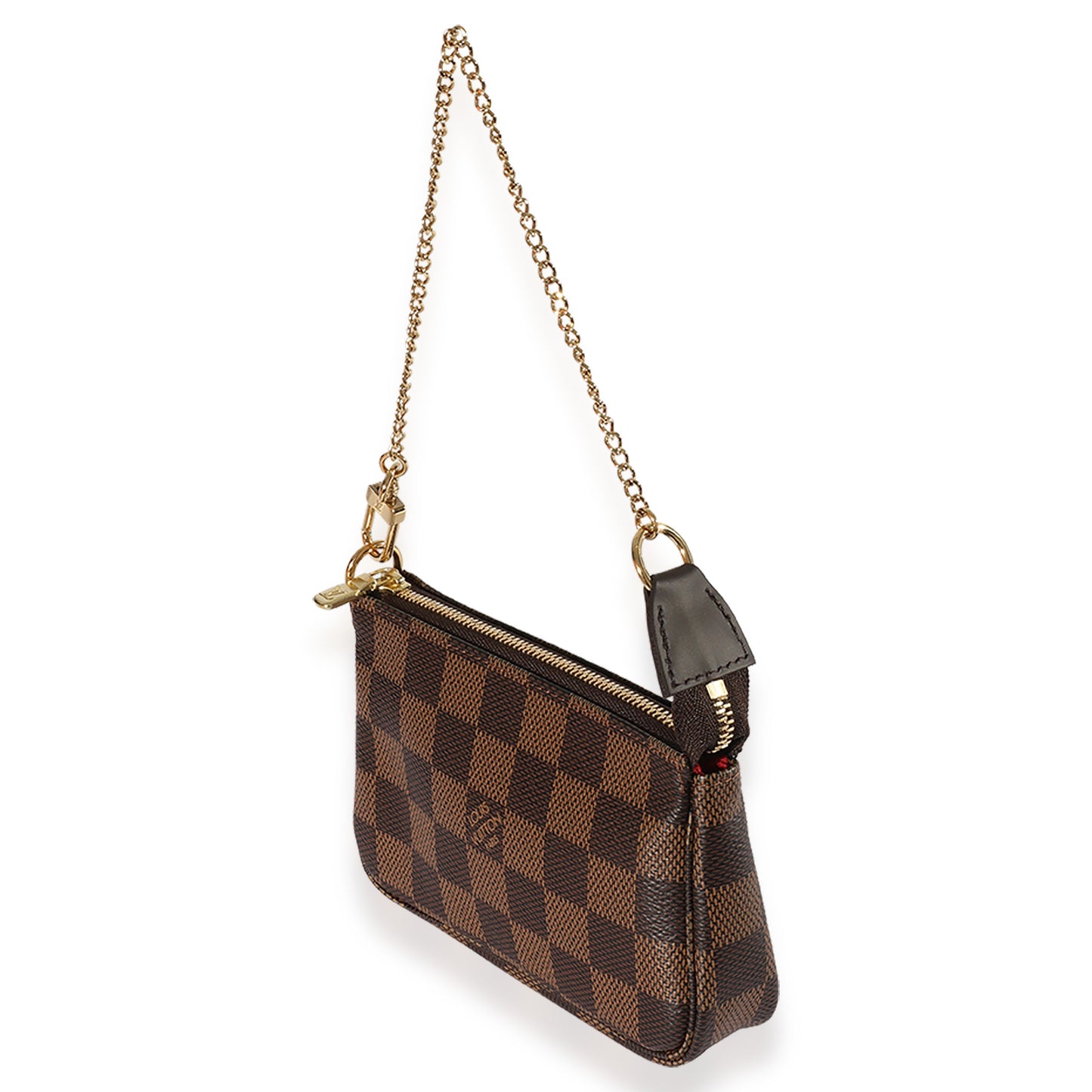 Designer Women's Crossbody Bag | Louis Vuitton Damier Ebene Mini Pochette Accessories