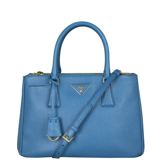Prada Saffiano Lux Galleria Double Zip Tote Medium