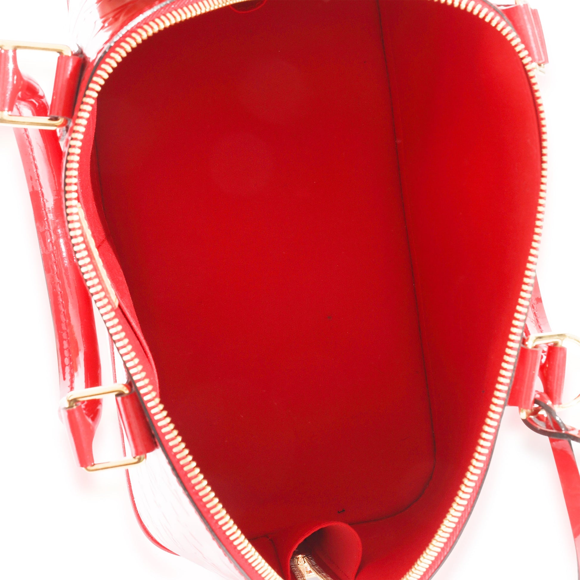 Luxury Women's Handbag | Louis Vuitton Cerise Vernis Alma PM