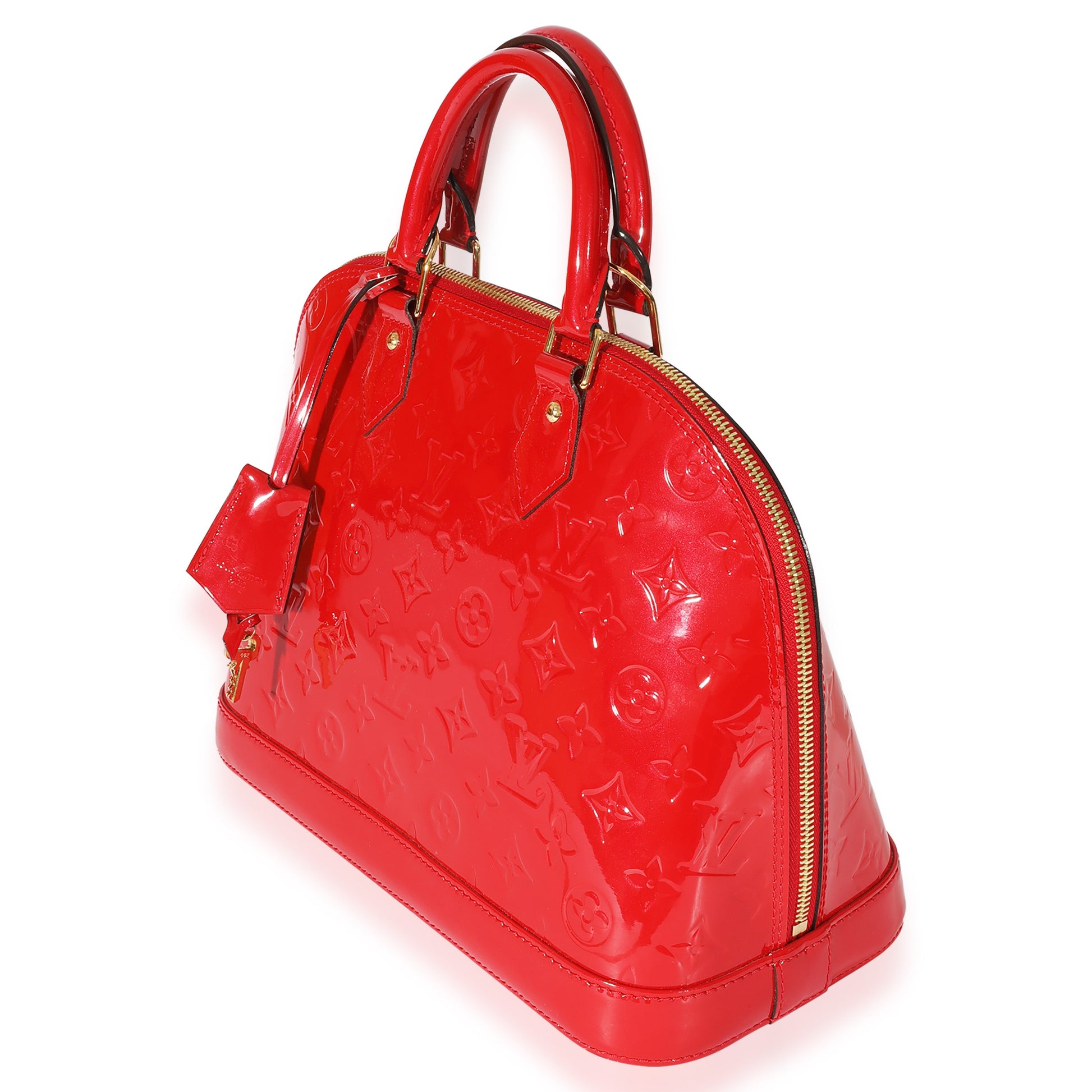 Luxury Women's Handbag | Louis Vuitton Cerise Vernis Alma PM