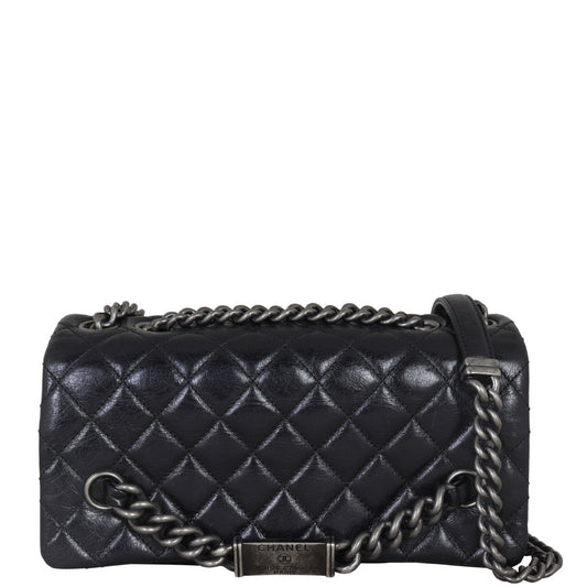 Chanel Quilted Chain Flap Bag