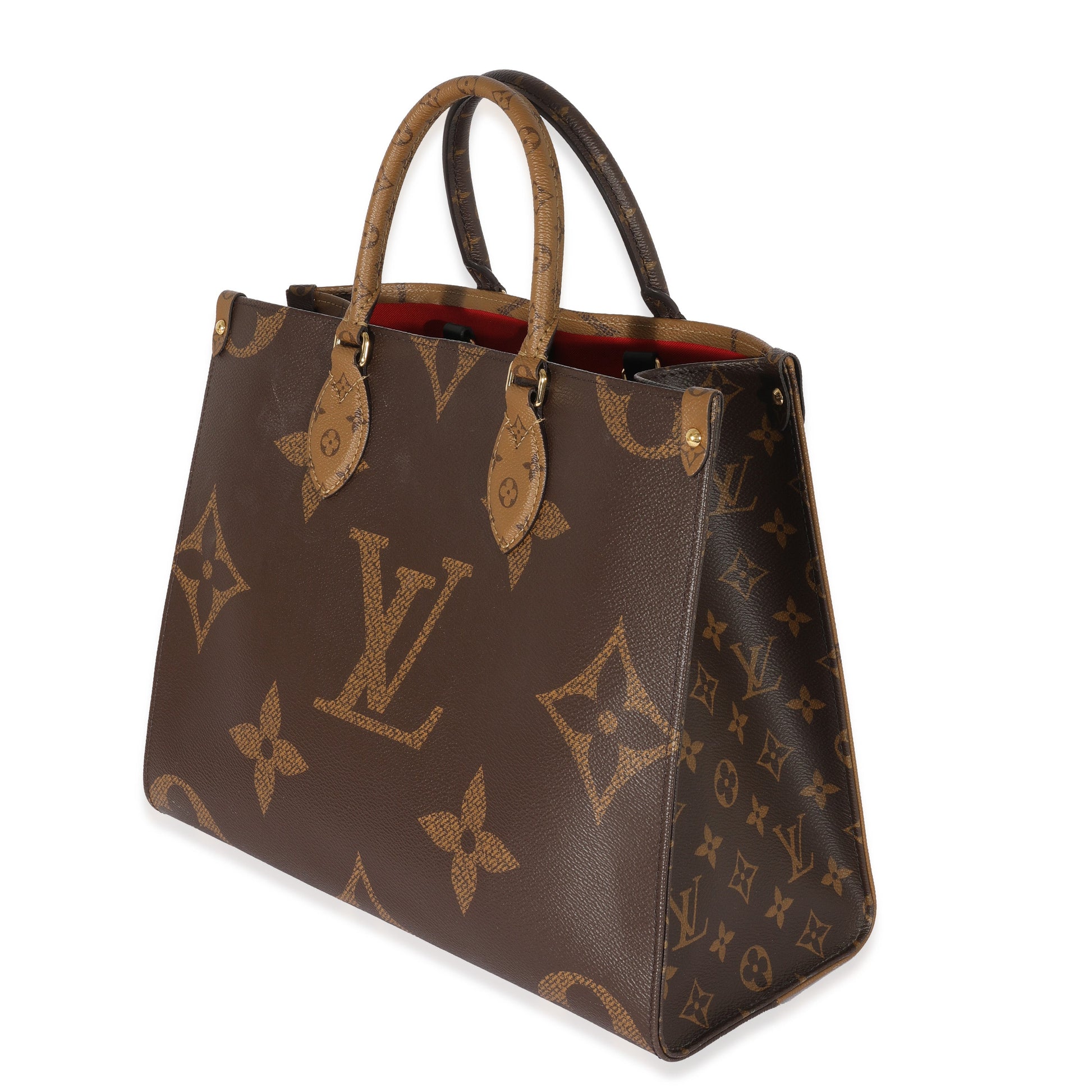 Luxury Women's Tote Bag | Louis Vuitton Reverse Monogram Canvas Onthego MM