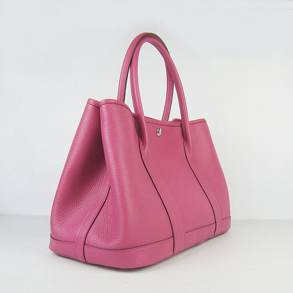 Luxury Hermes Garden Party Handbag Peach