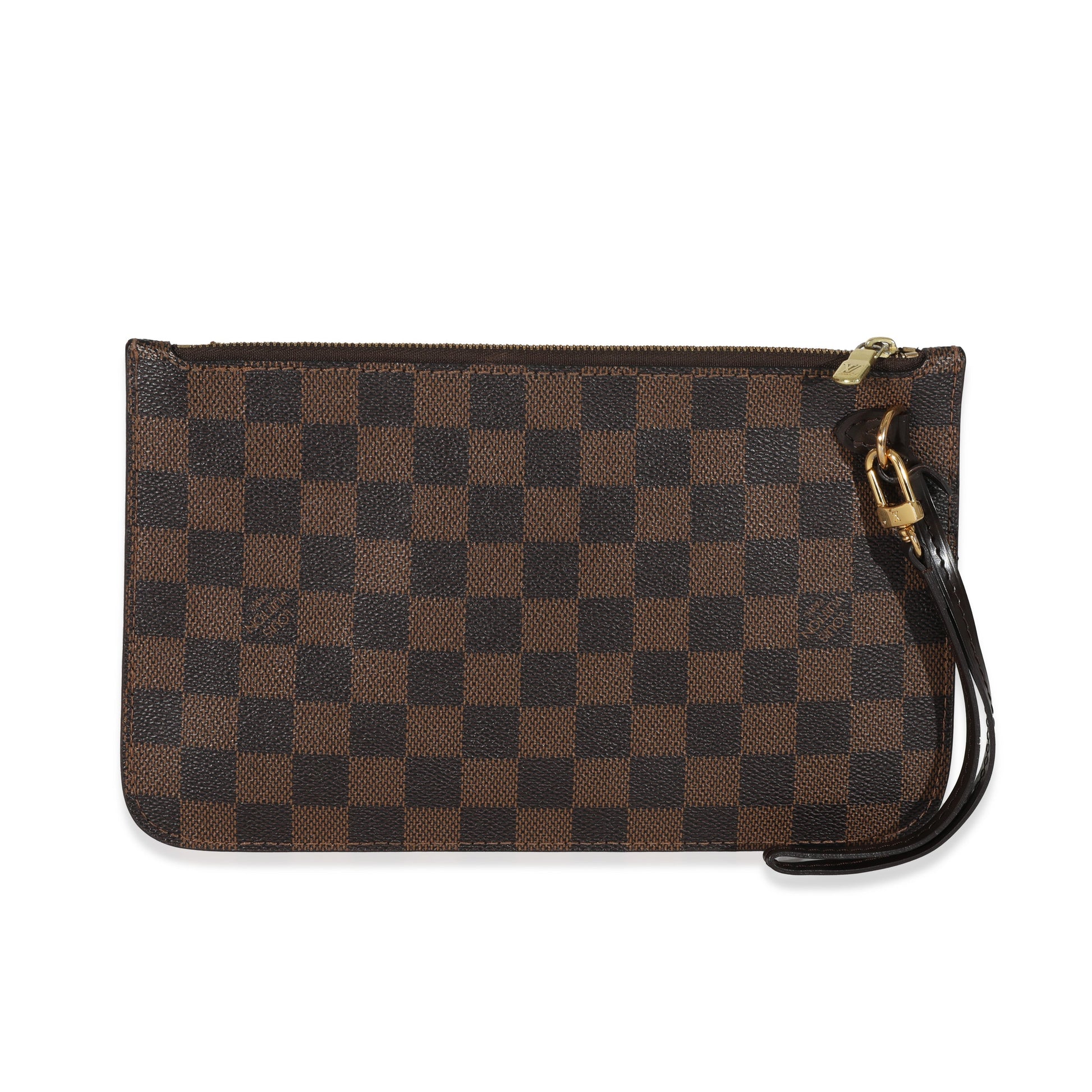 Luxury Women's Tote Bag | Louis Vuitton Damier Ebene Canvas Neverfull Pochette
