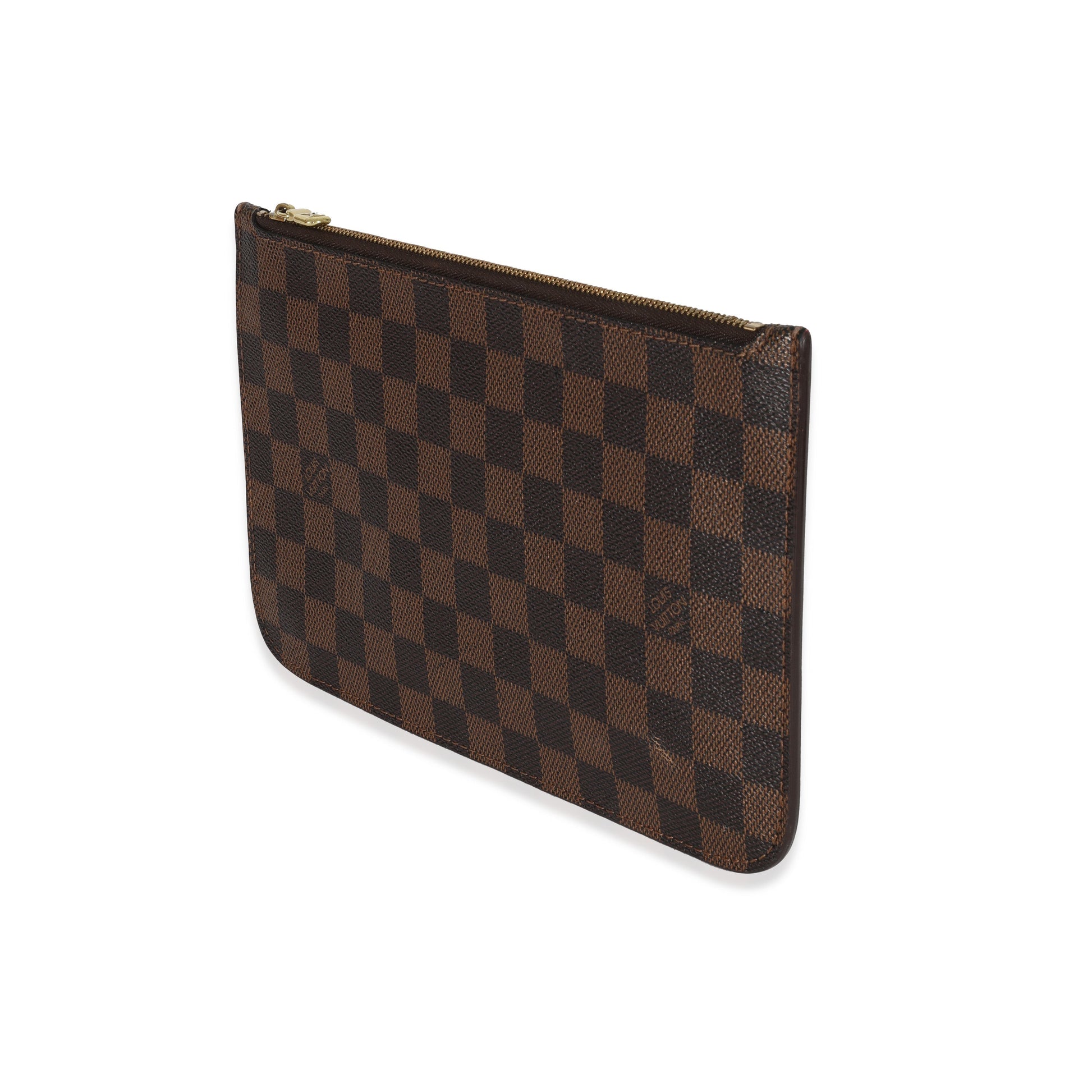 Luxury Women's Tote Bag | Louis Vuitton Damier Ebene Canvas Neverfull Pochette