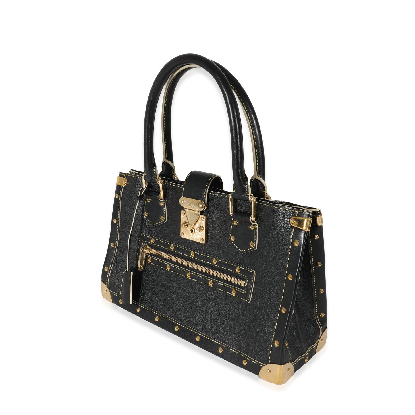 Luxury Women's Handbag | Louis Vuitton Black Leather Suhali Le Fabuleux