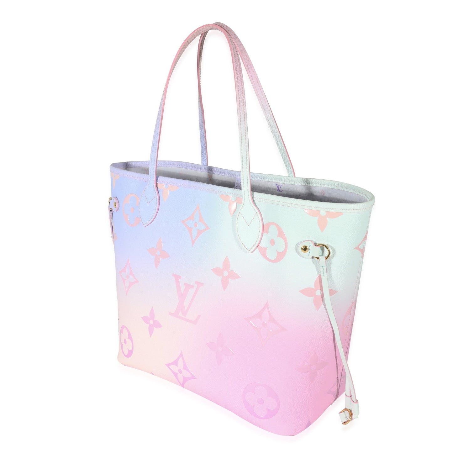 Luxury Women's Tote Bag | Louis Vuitton Giant Monogram Canvas Sunrise Pastel Spring In The City Neverfull