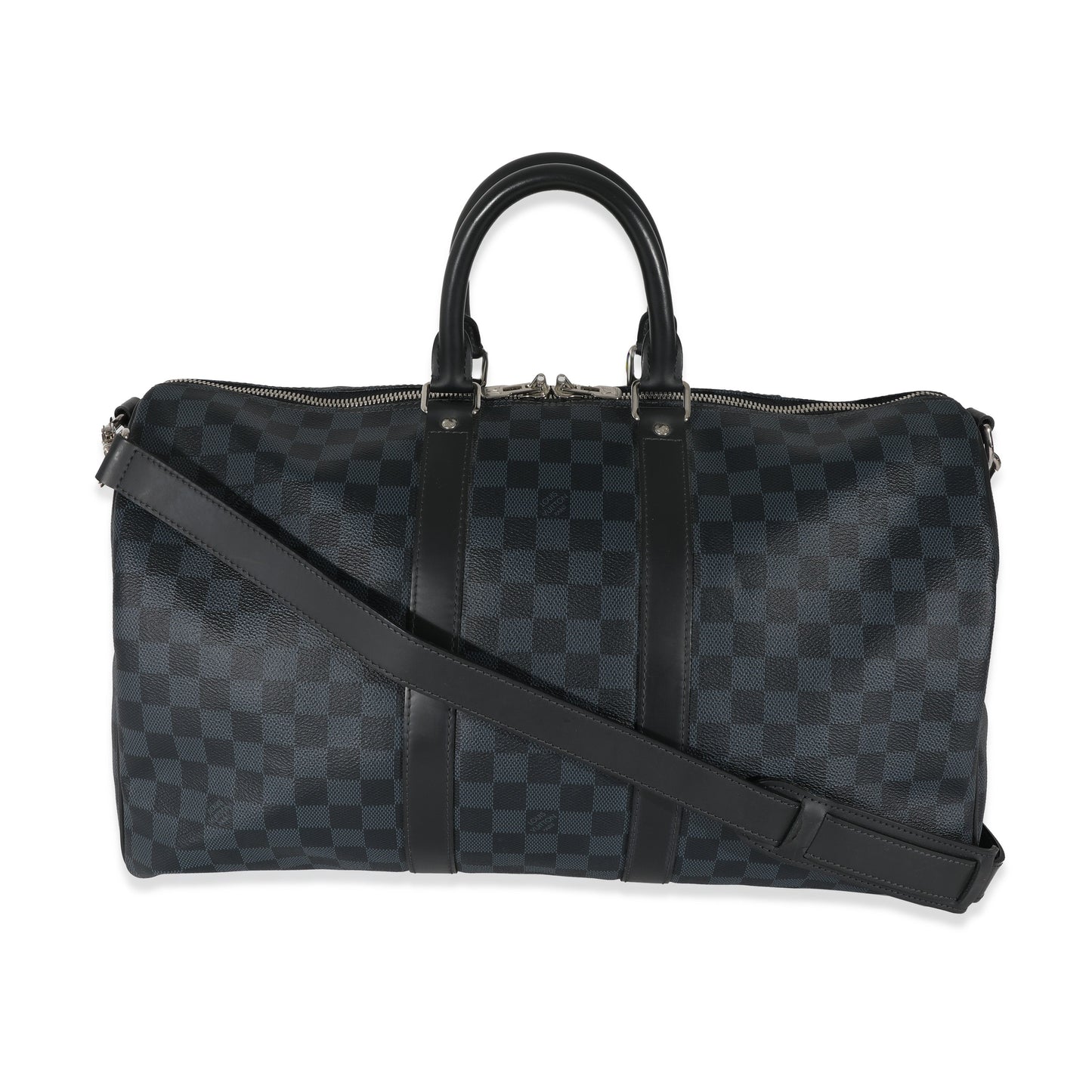 Louis Vuitton Damier Cobalt Canvas Keepall Bandouliere 45