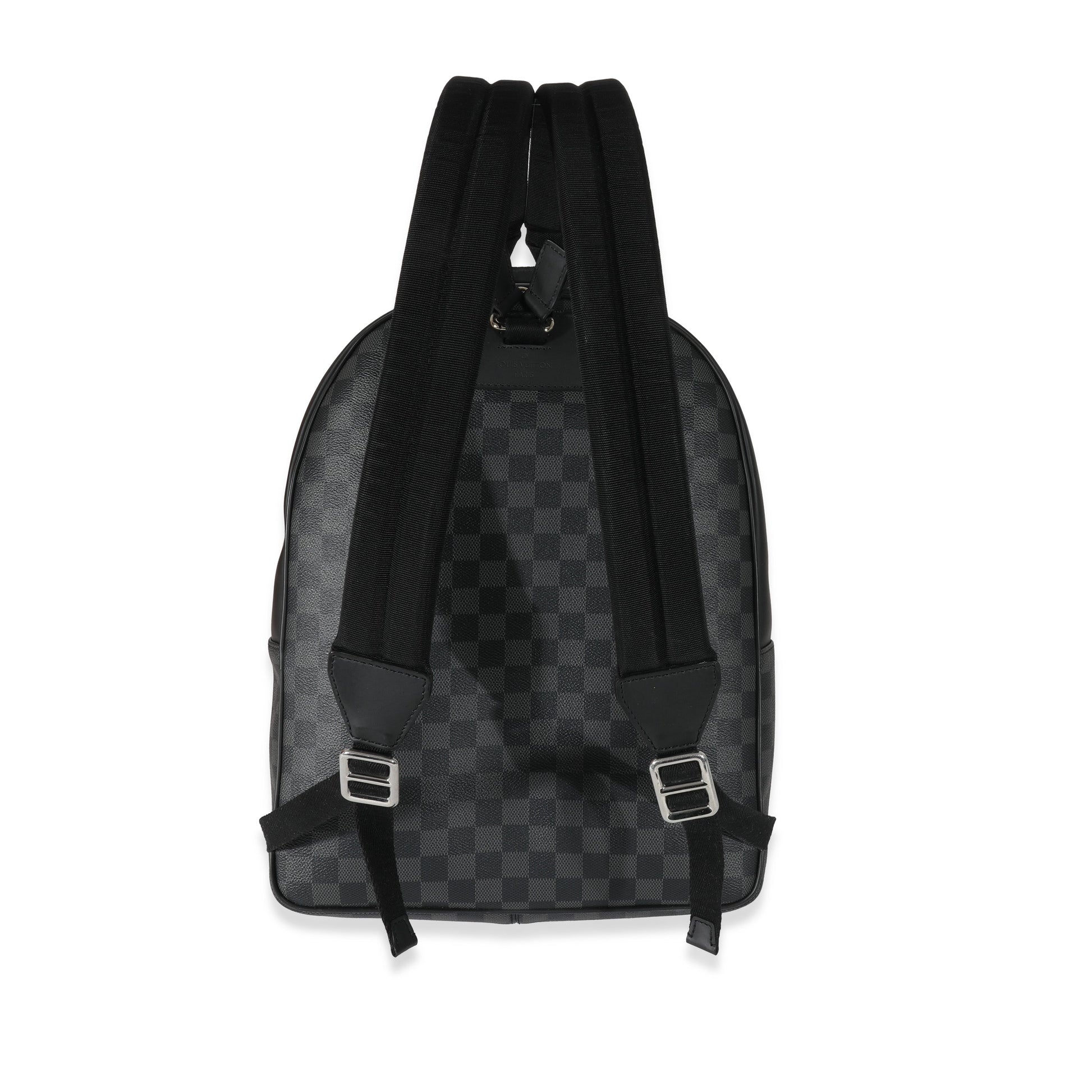 Luxury Women's Backpack | Louis Vuitton Canvas Damier Graphite Josh Backpack