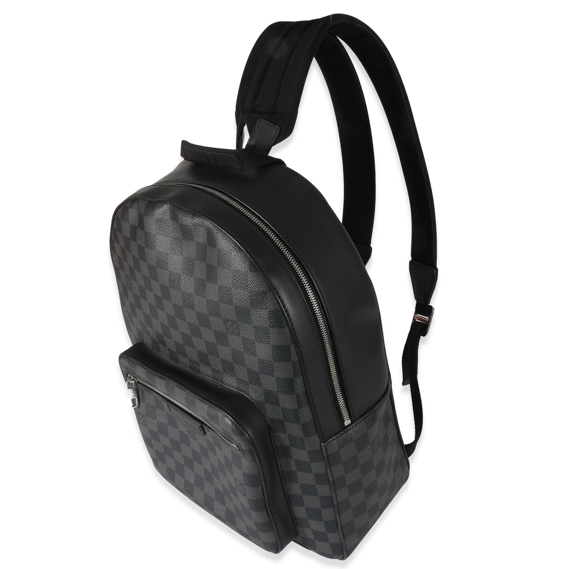 Luxury Women's Backpack | Louis Vuitton Canvas Damier Graphite Josh Backpack