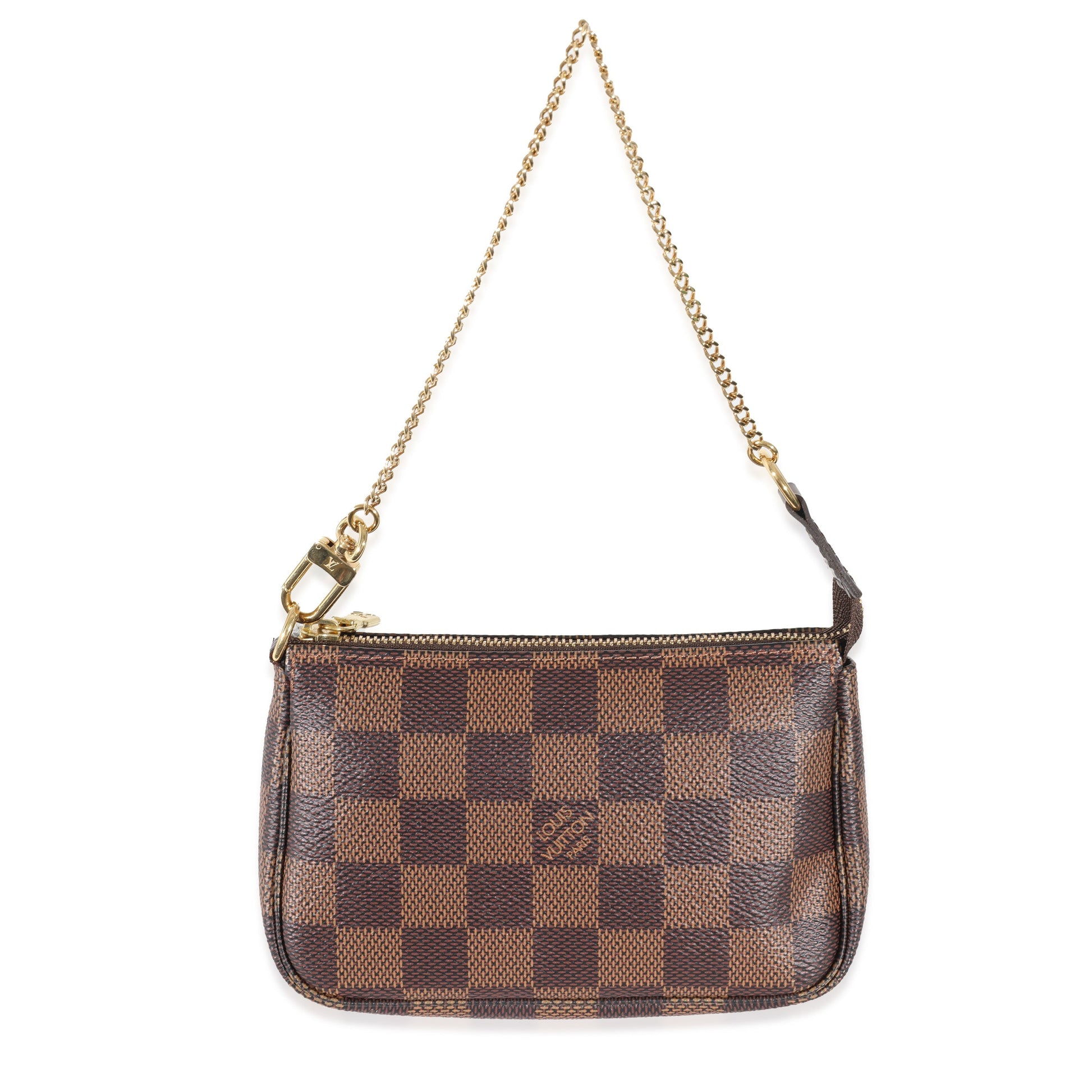Designer Women's Crossbody Bag | Louis Vuitton Canvas Damier Ebene Mini Pochette
