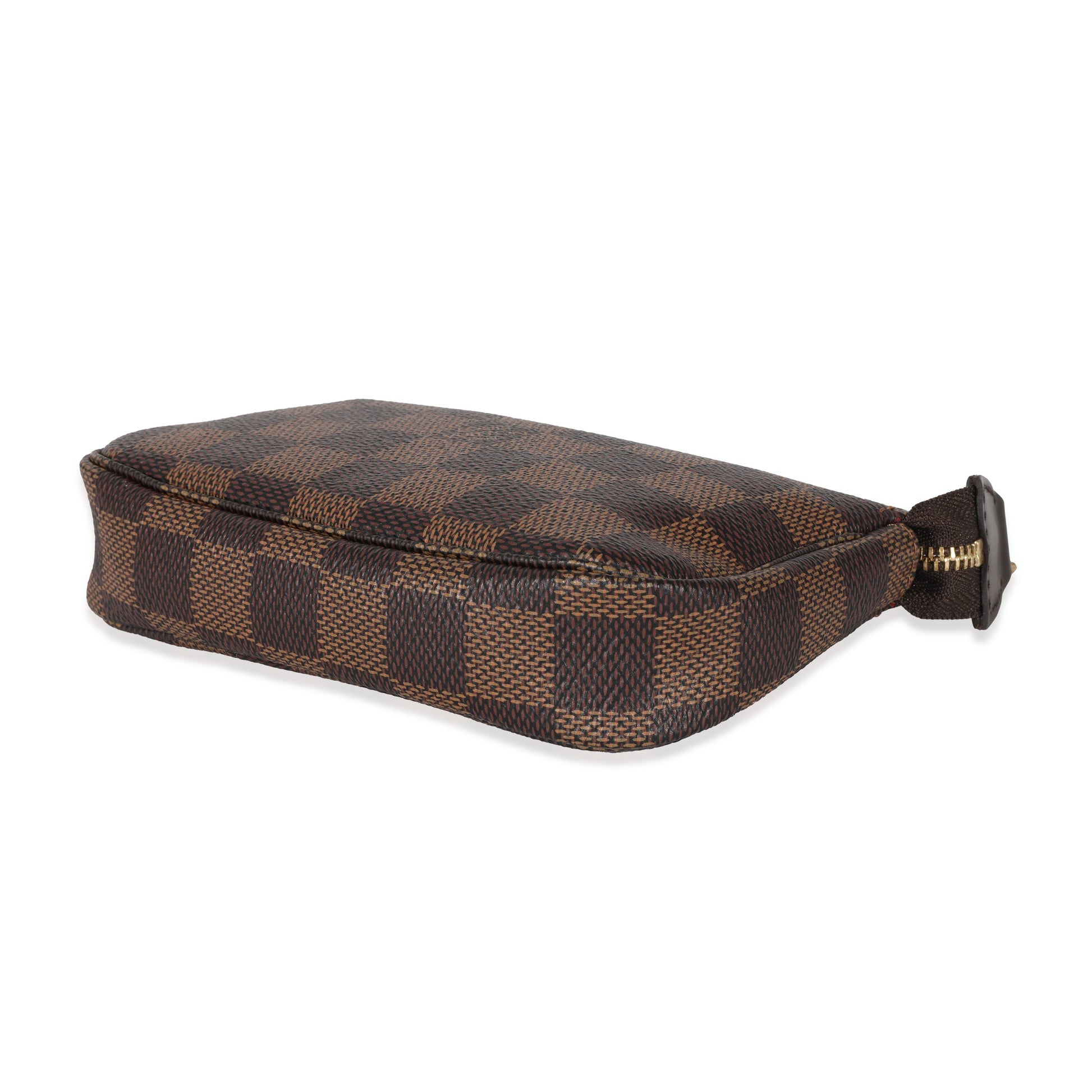Designer Women's Crossbody Bag | Louis Vuitton Canvas Damier Ebene Mini Pochette