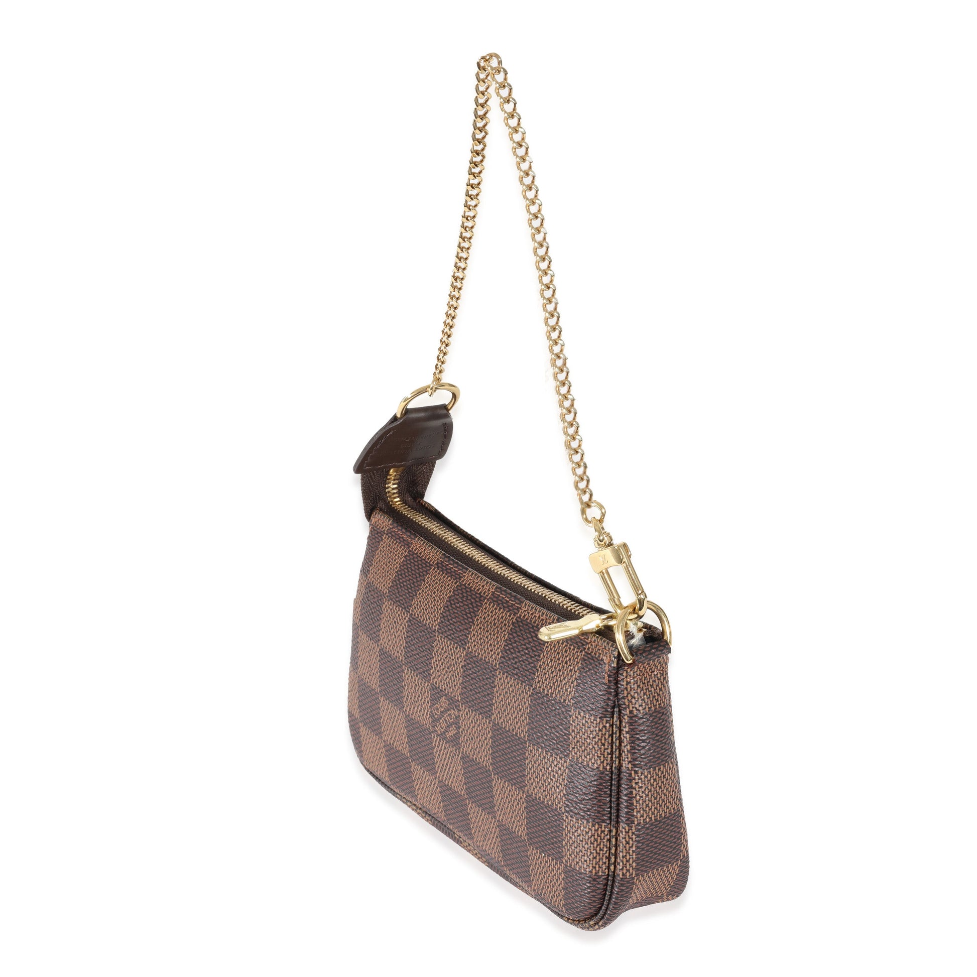Designer Women's Crossbody Bag | Louis Vuitton Canvas Damier Ebene Mini Pochette