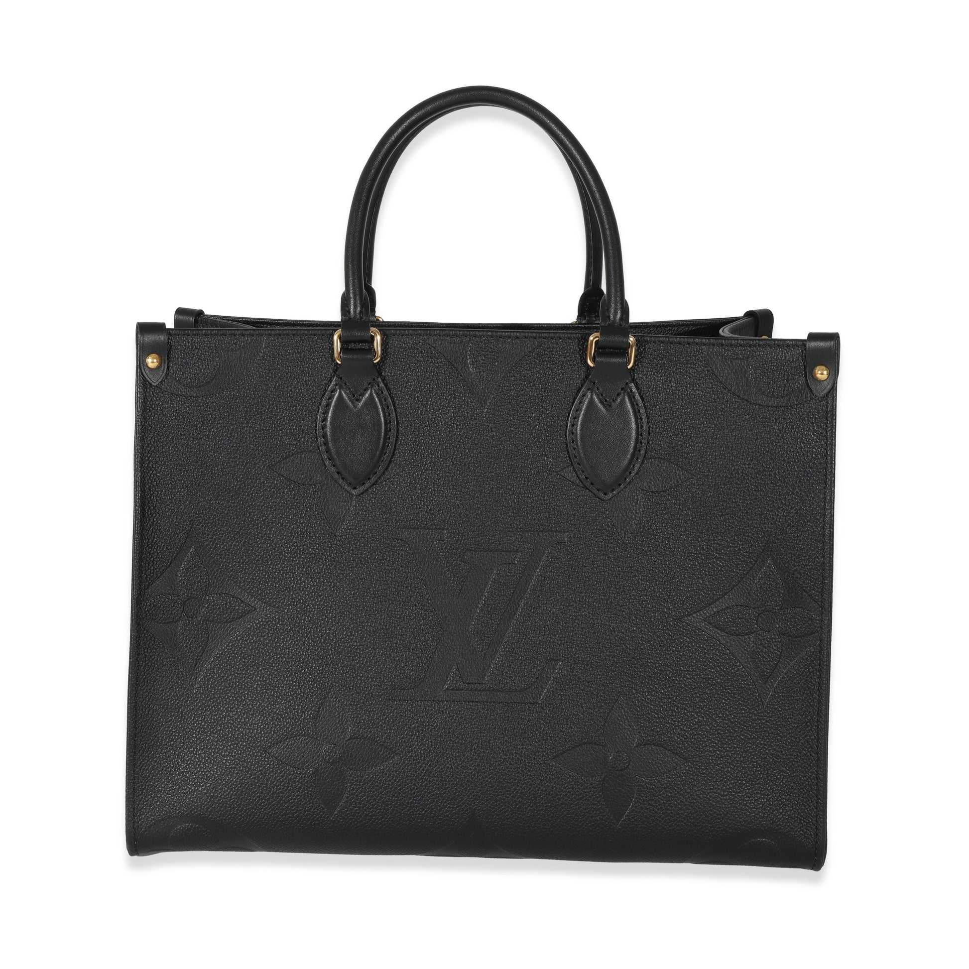 Louis Vuitton Black Empreinte Monogram Giant Onthego MM