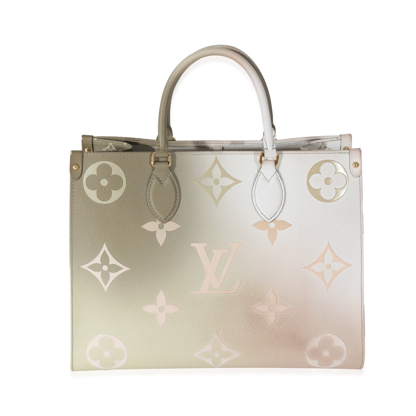 Louis Vuitton Sunset Kaki Monogram Giant Canvas OnTheGo MM