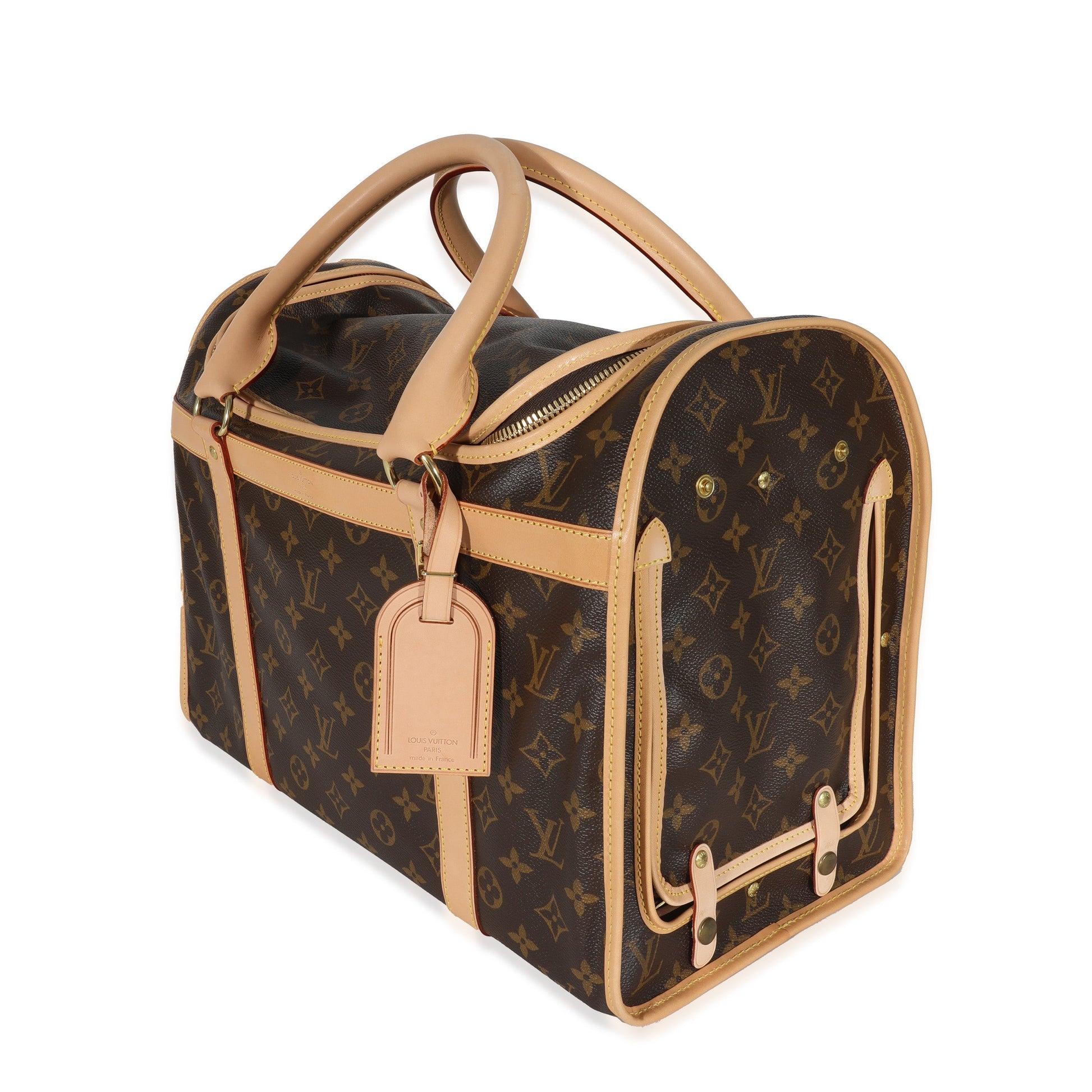 Luxury Women's Handbag | Louis Vuitton Monogram Canvas Sac Chien 40 Pet Carrier