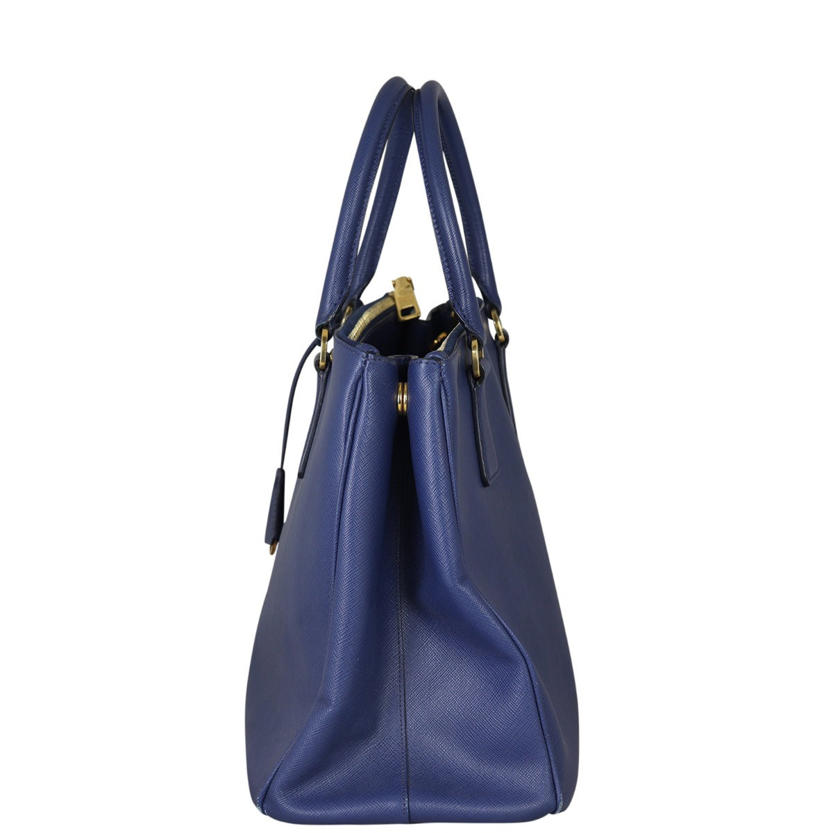 Prada Saffiano Lux Double Zip Tote Medium