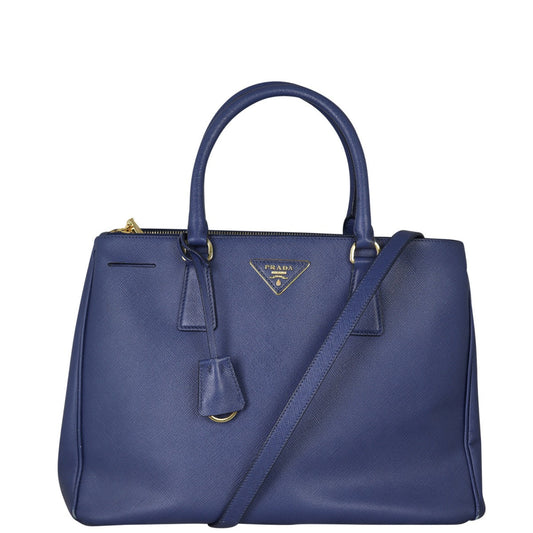 Prada Saffiano Lux Double Zip Tote Medium