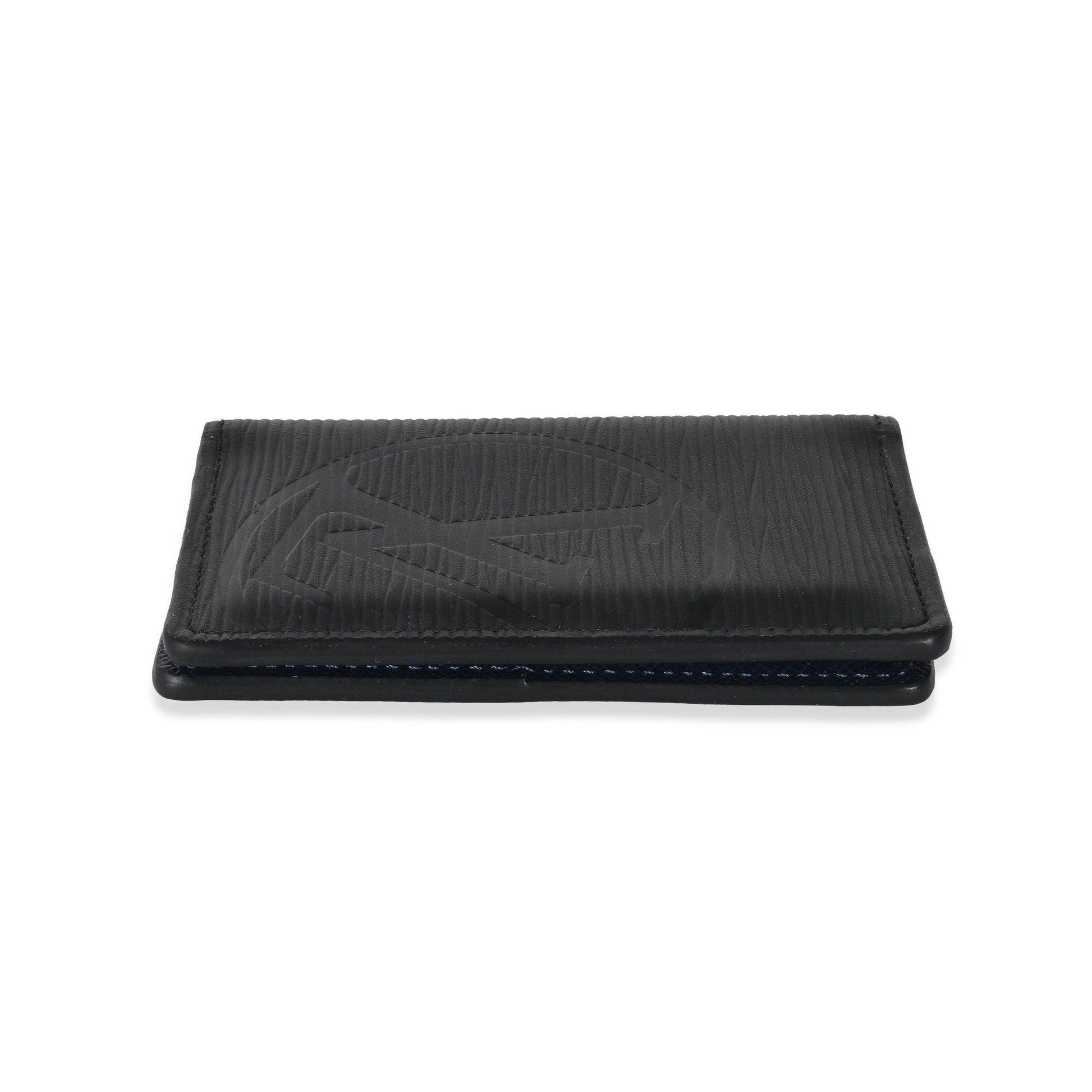 Luxury Women's Handbag | Louis Vuitton Black Epi Initials Pocket Organizer