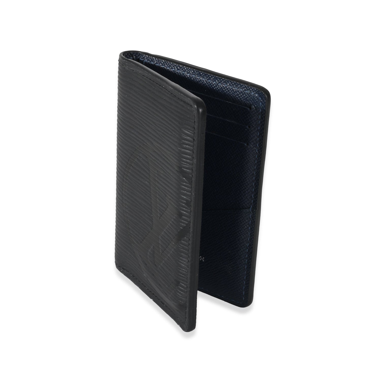 Luxury Women's Handbag | Louis Vuitton Black Epi Initials Pocket Organizer
