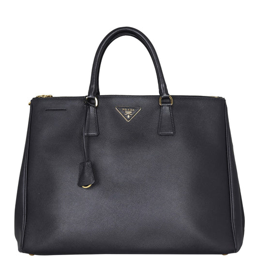 Prada Saffiano Lux Galleria Double Zip Tote Extra Large