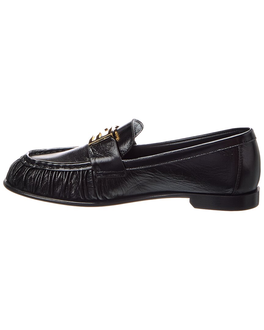 Fendi Baguette Leather Loafer