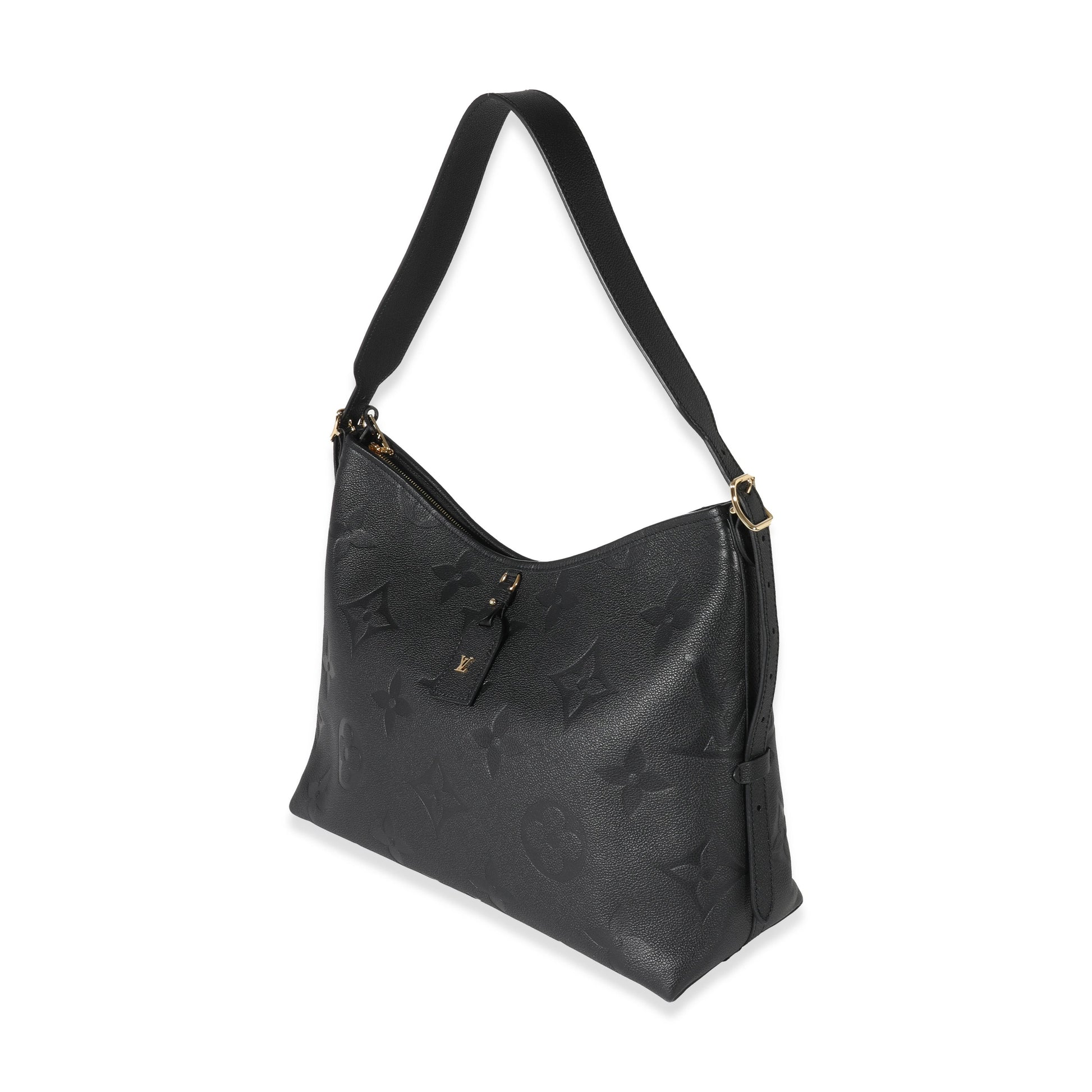 Louis Vuitton Black Empreinte Monogram CarryAll MM