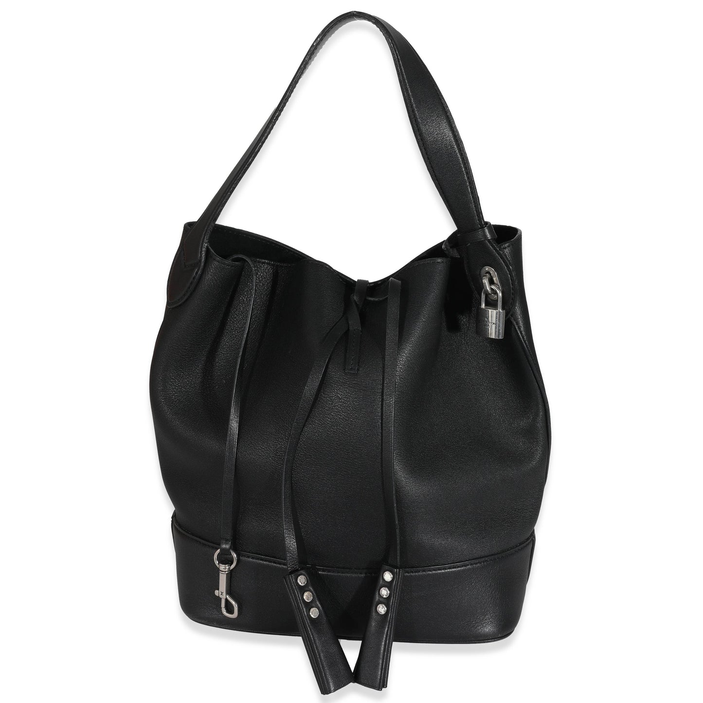 Louis Vuitton Black Leather Cuir Nuance GM