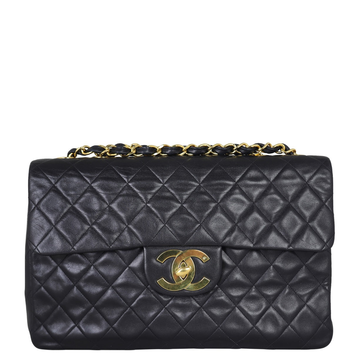 Chanel Maxi Jumbo XL Single Flap Bag | Lambskin