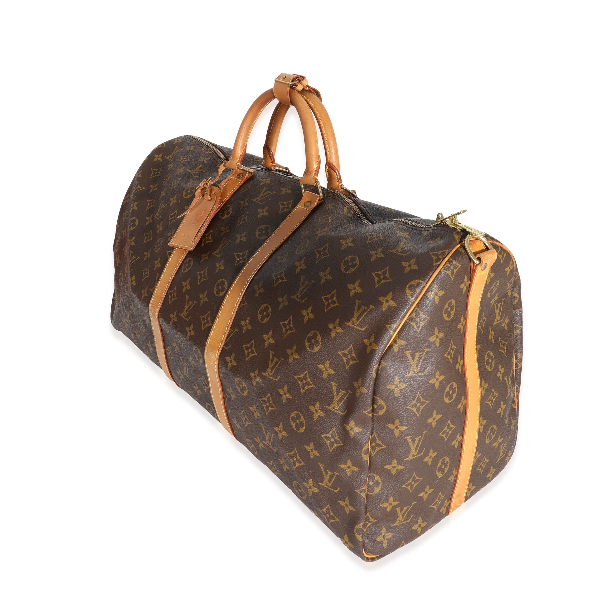 Luxury Women's Handbag | Louis Vuitton Monogram Canvas Keepall Bandoulière 55