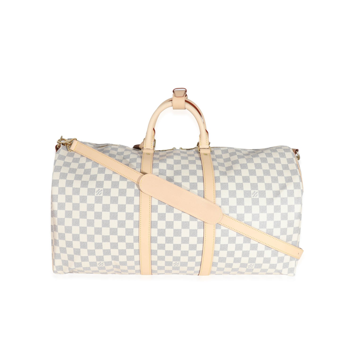 Louis Vuitton Damier Azur Canvas Keepall Bandoulière 55