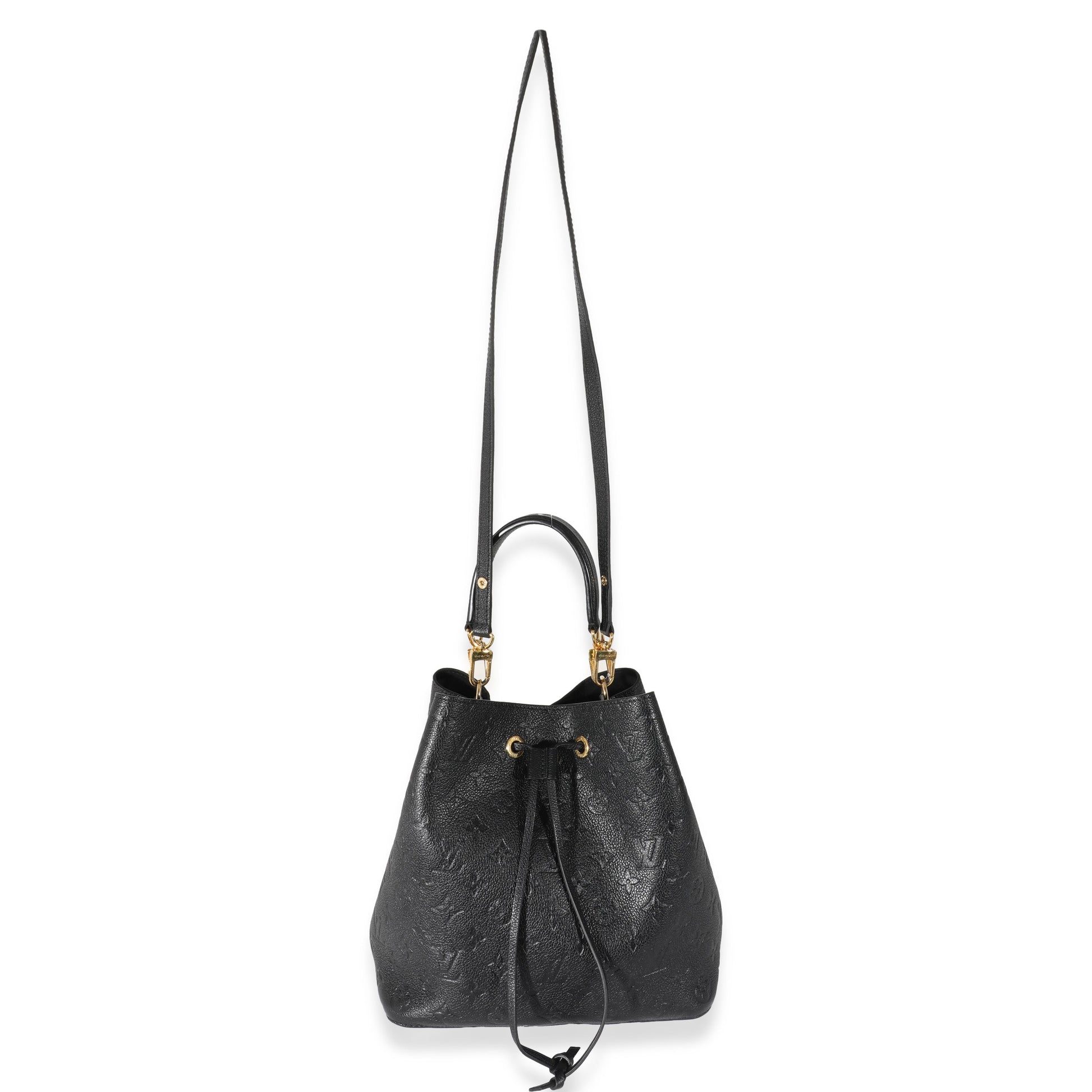 Luxury Women's Handbag | Louis Vuitton Black Empreinte NéoNoé MM